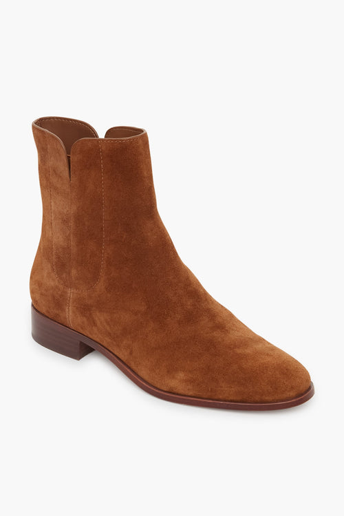 Cacao Suede Ronnie Booties