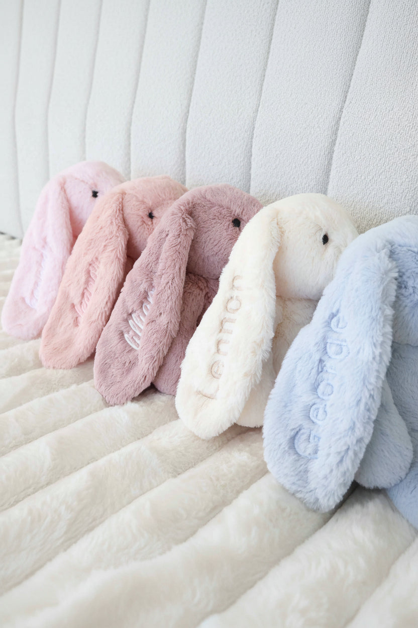 Embroidered Large Cuddle Plush Friends | Honey Bunny