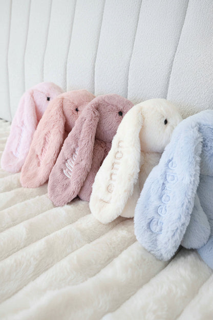 Embroidered Large Cuddle Plush Friends | Honey Bunny