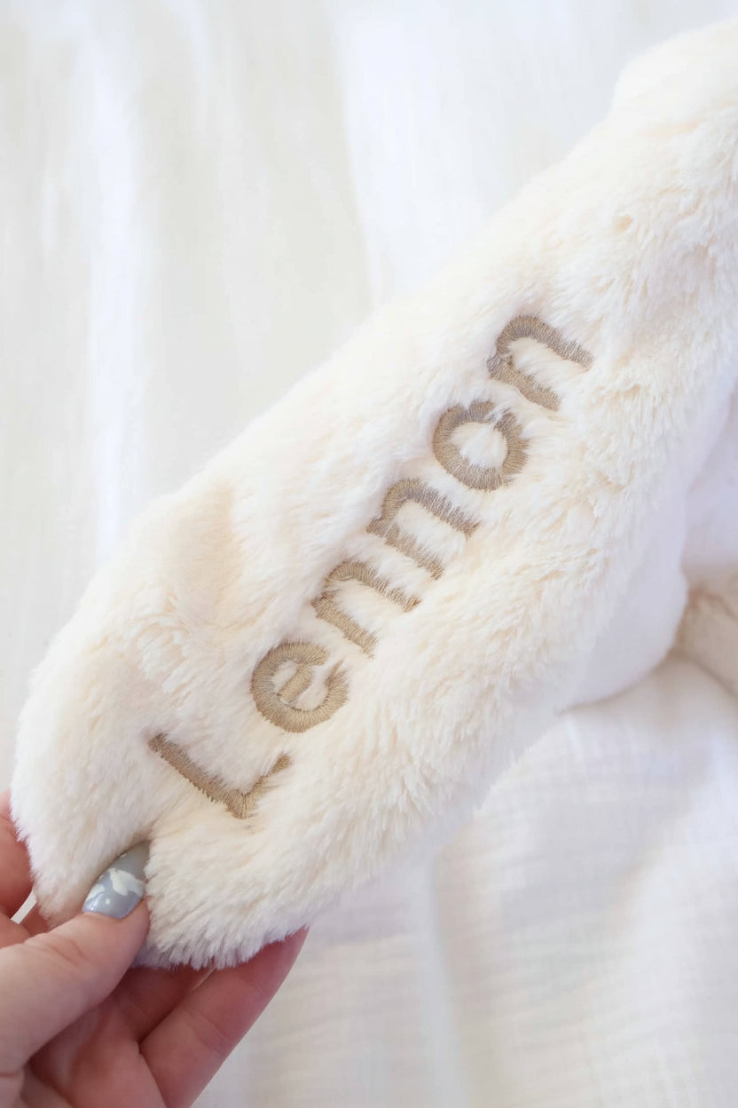 Embroidered Large Cuddle Plush Friends | Honey Bunny