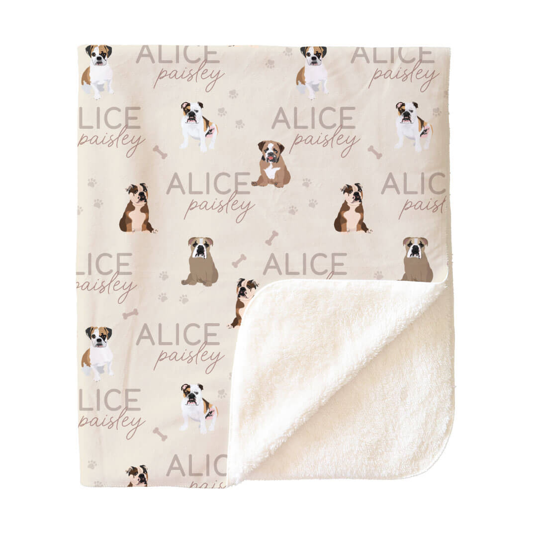 Personalized Kids Blankets | Dog Breeds - Part 1