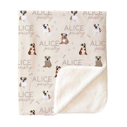 Personalized Kids Blankets | Dog Breeds - Part 1