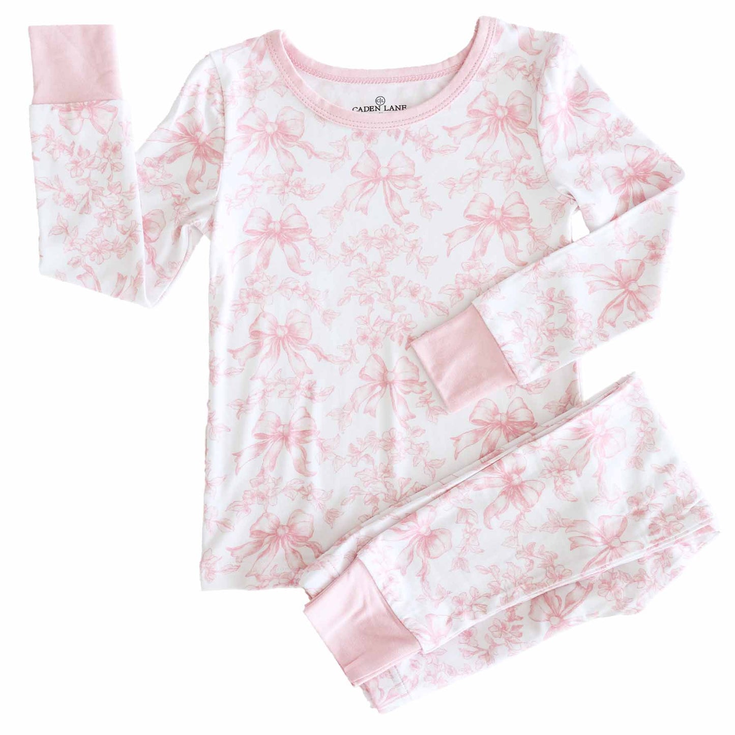 Fancy Frills Two Piece Pajama Set