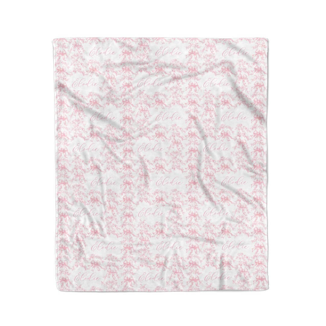 Fancy Frills Personalized Kids Blanket