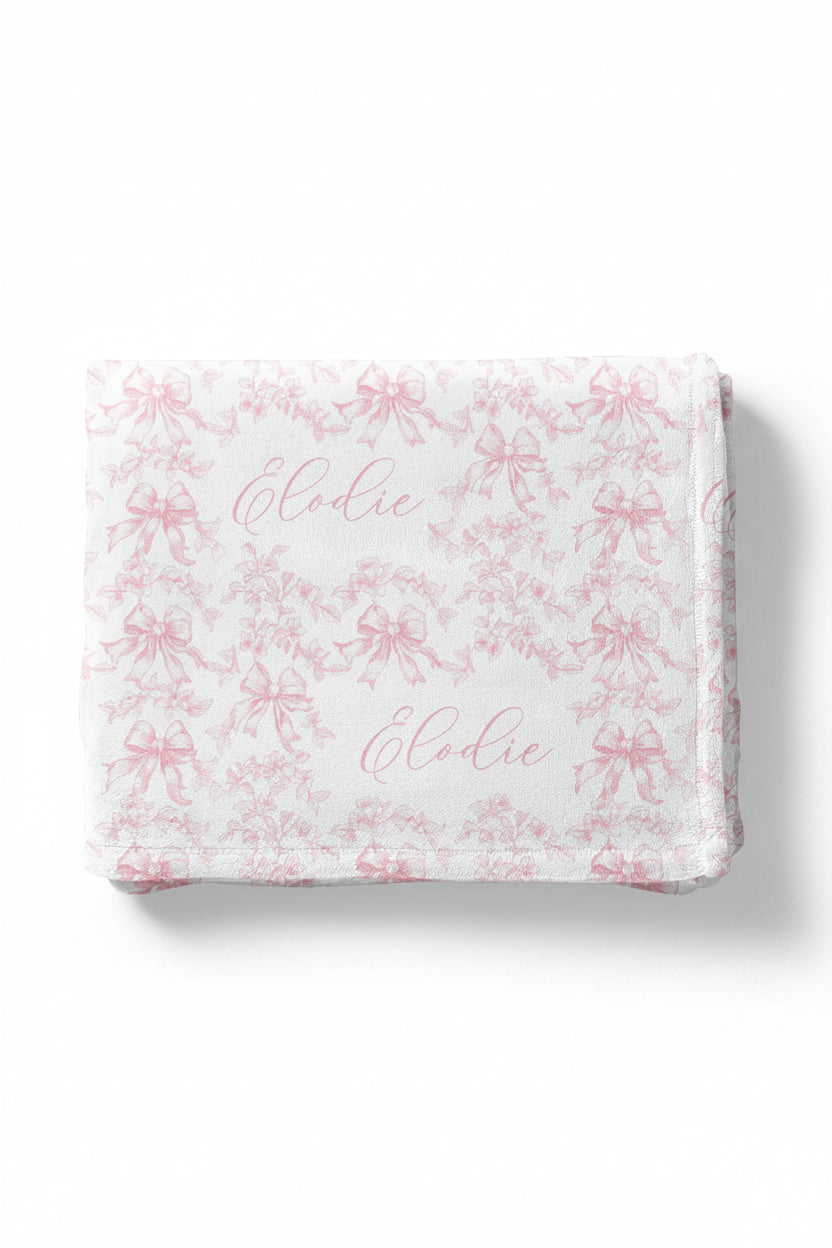 Fancy Frills Personalized Kids Blanket