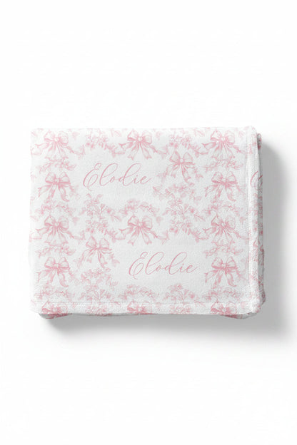 Fancy Frills Personalized Kids Blanket