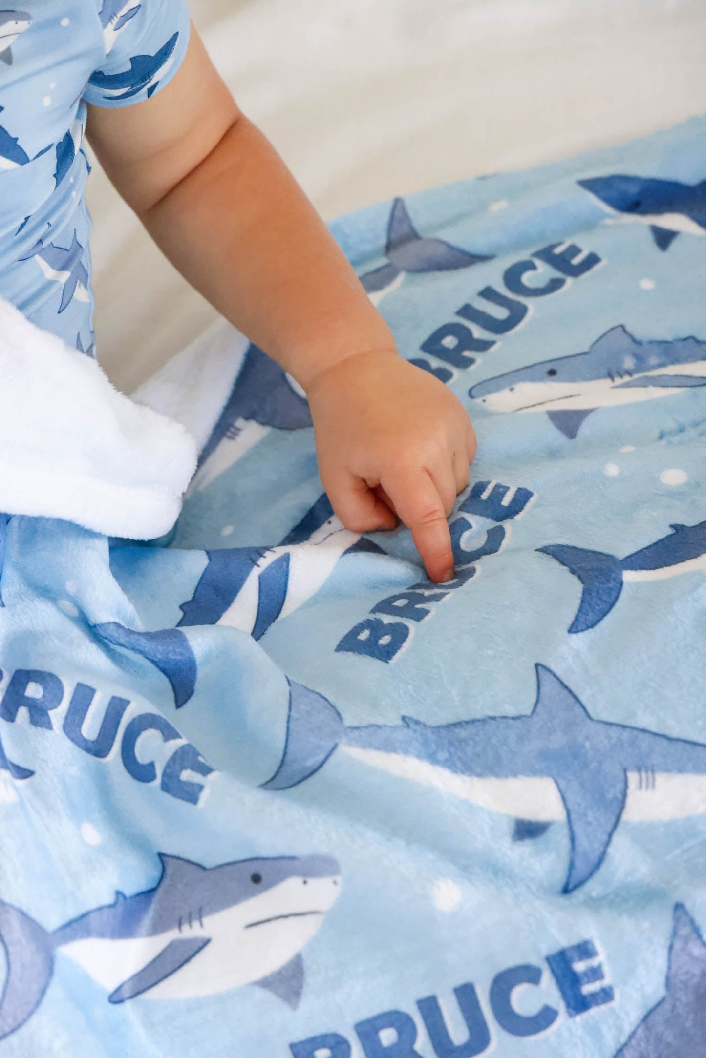 Personalized Kids Blanket | Fin Friends