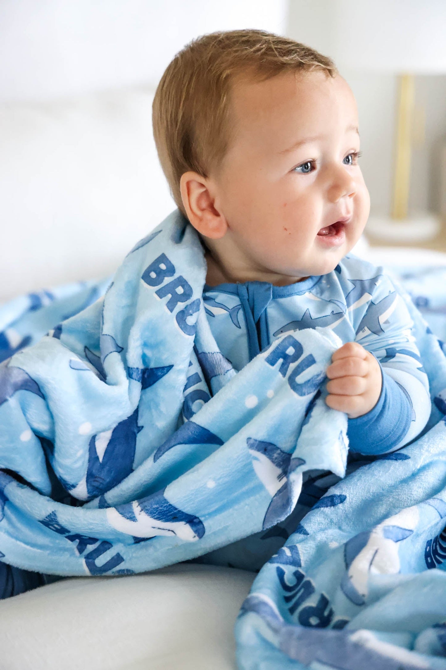 Personalized Kids Blanket | Fin Friends