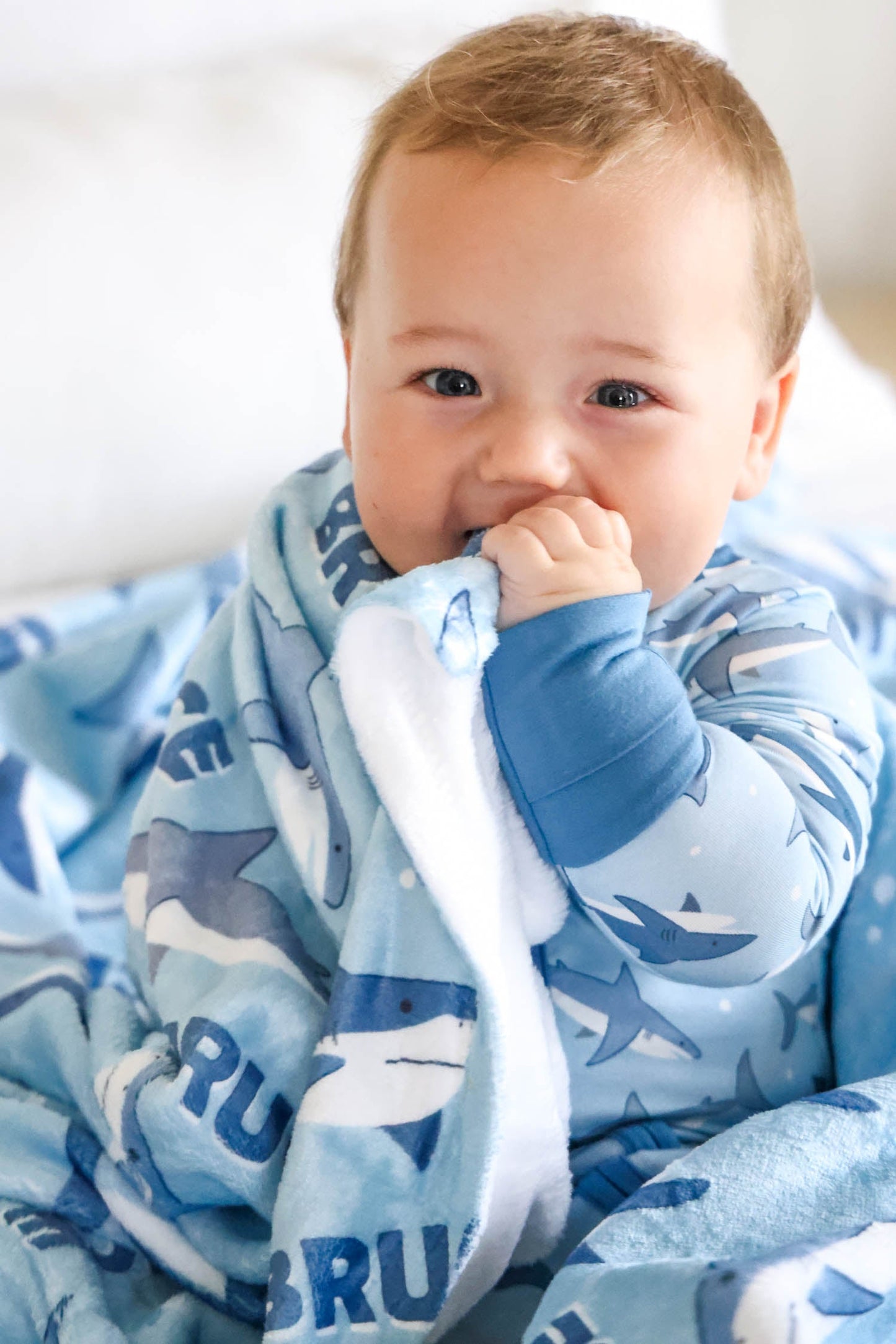 Personalized Kids Blanket | Fin Friends