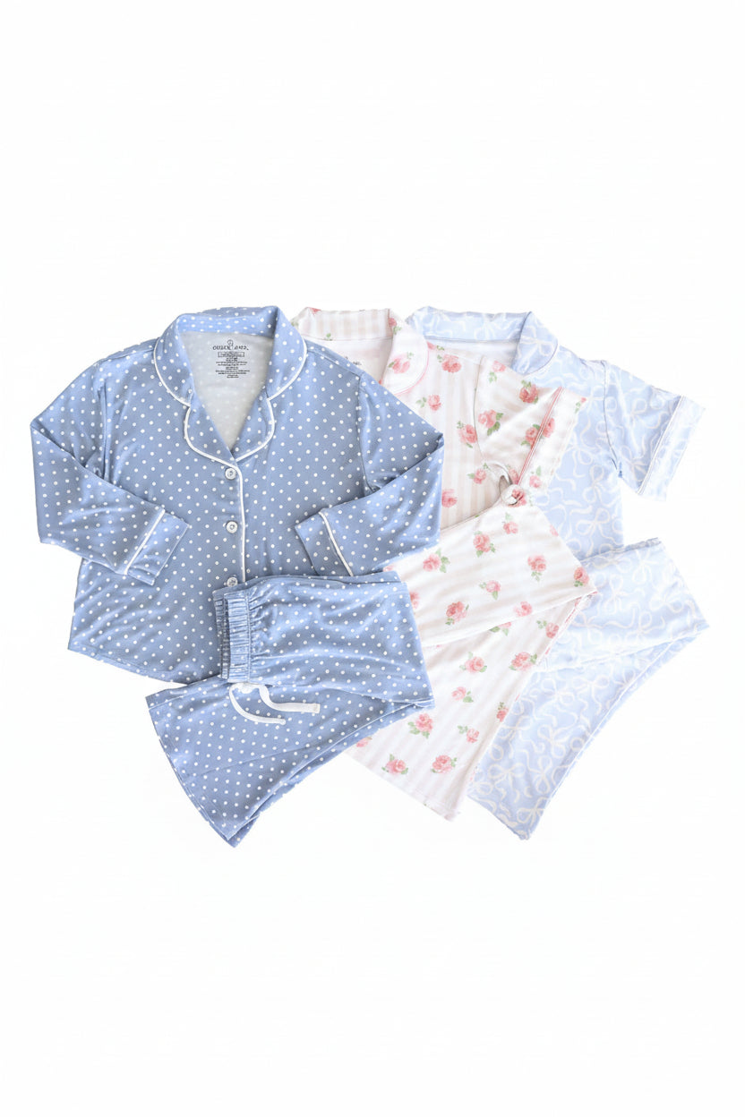 Girl's Two Piece Flare Lounge Sets