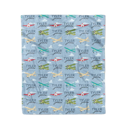Fly Away With Me Personalized Kids Blanket