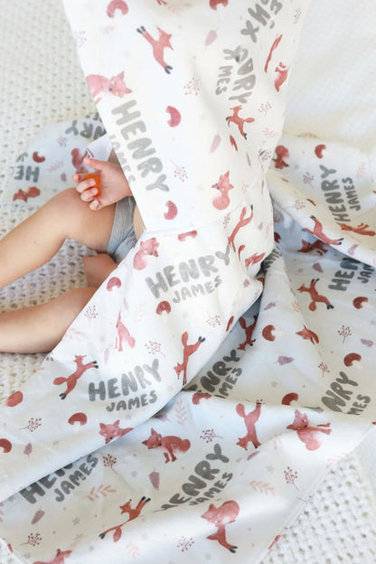 Personalized Hooded Towel | Red Fox Run