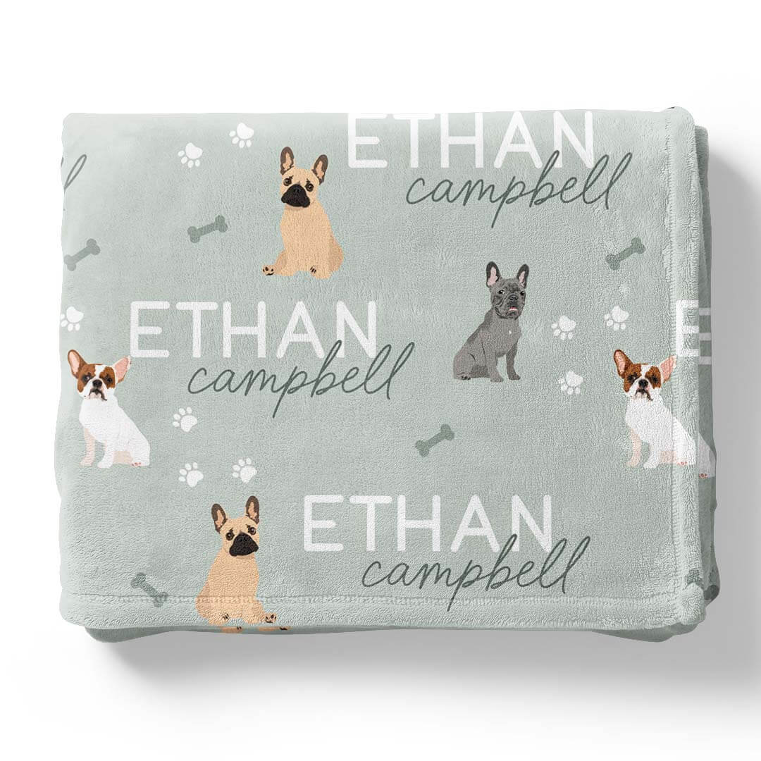 Personalized Kids Blankets | Dog Breeds - Part 1