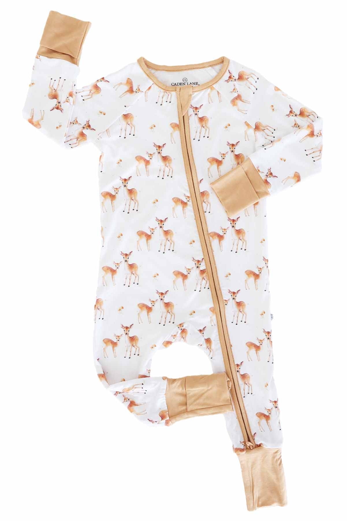 Friendly Fawns Convertible Zip Romper