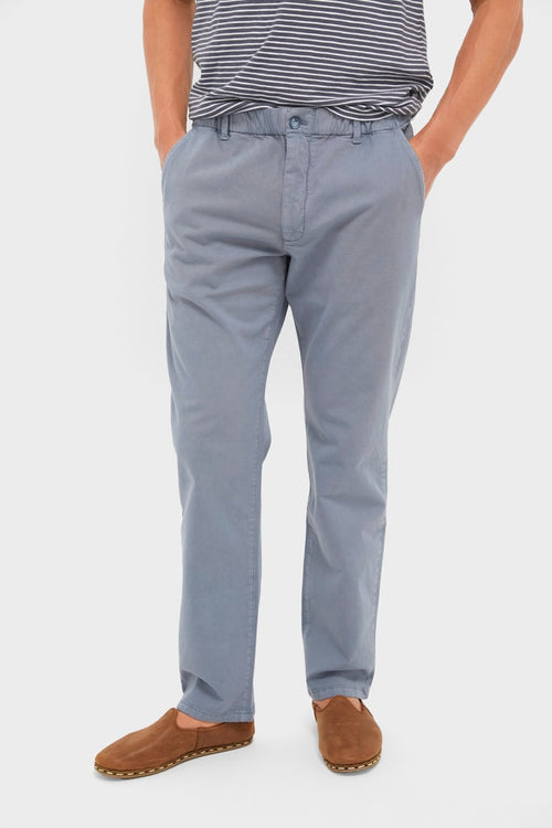 China Blue Athletic Fit Saturday Chino