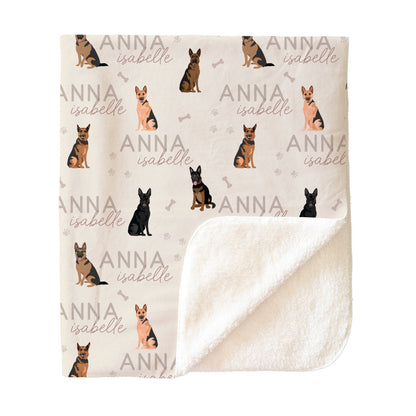 Personalized Kids Blankets | Dog Breeds - Part 1