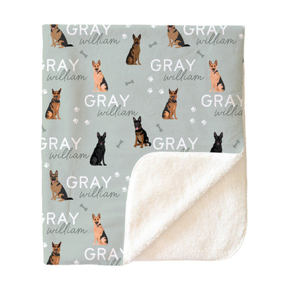 Personalized Kids Blankets | Dog Breeds - Part 1