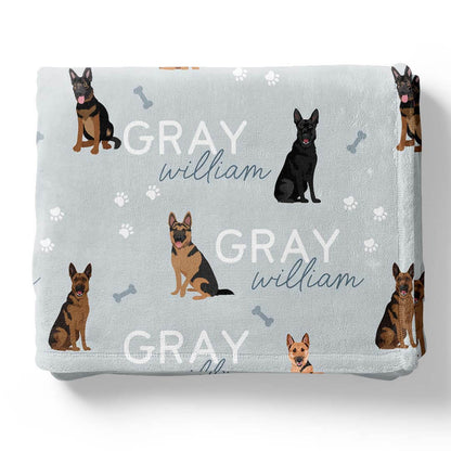 Personalized Kids Blankets | Dog Breeds - Part 1