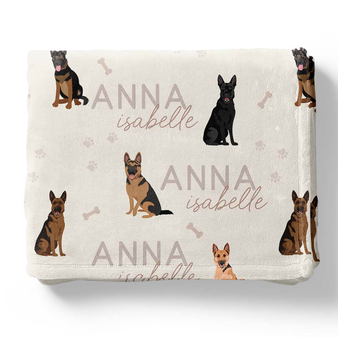 Personalized Kids Blankets | Dog Breeds - Part 1