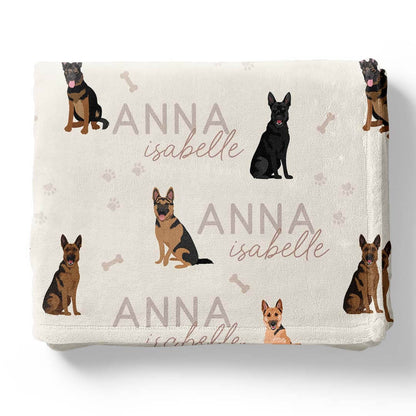 Personalized Kids Blankets | Dog Breeds - Part 1