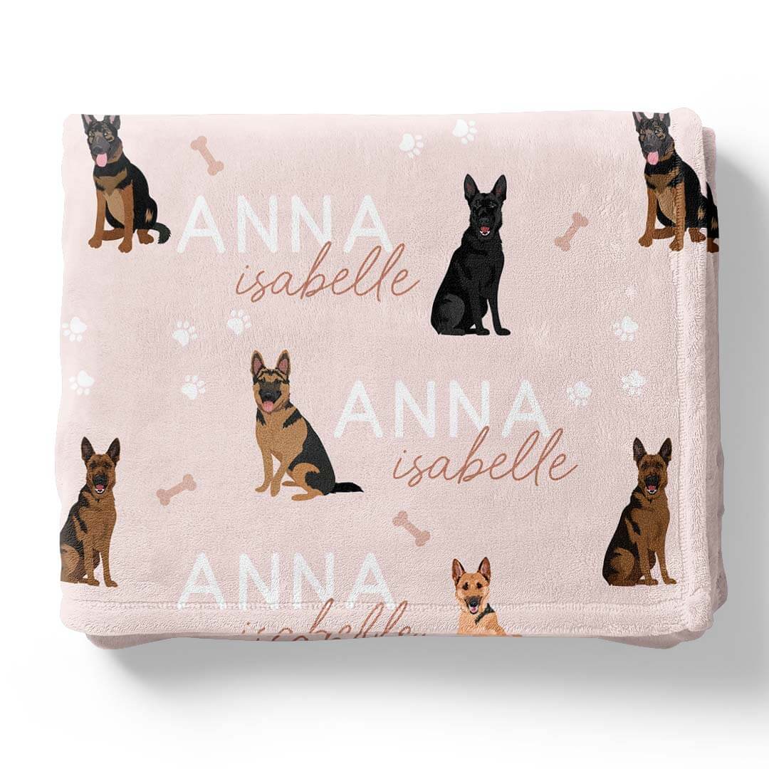 Personalized Kids Blankets | Dog Breeds - Part 1