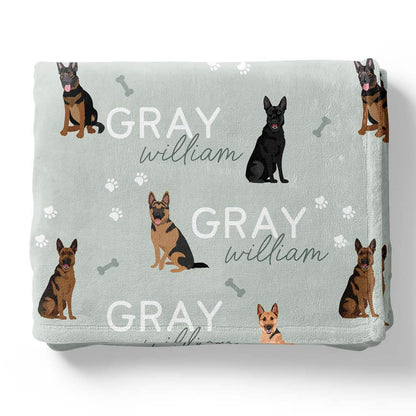 Personalized Kids Blankets | Dog Breeds - Part 1