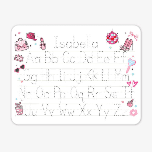 Kids Personalized Whiteboard | Glamour Girl