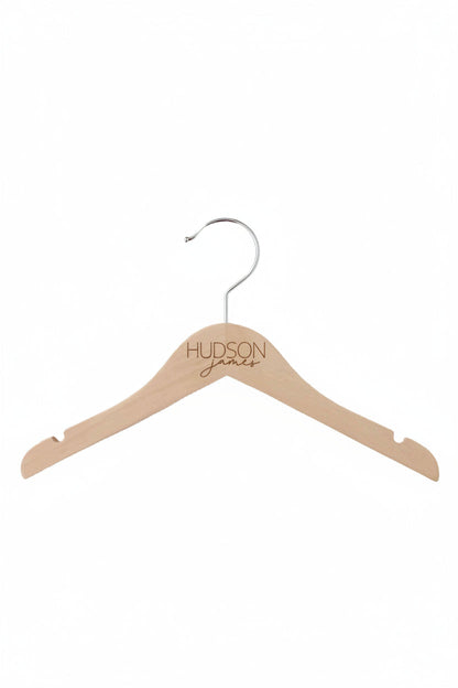 Personalized Baby Name Wood Hanger | Whimsy