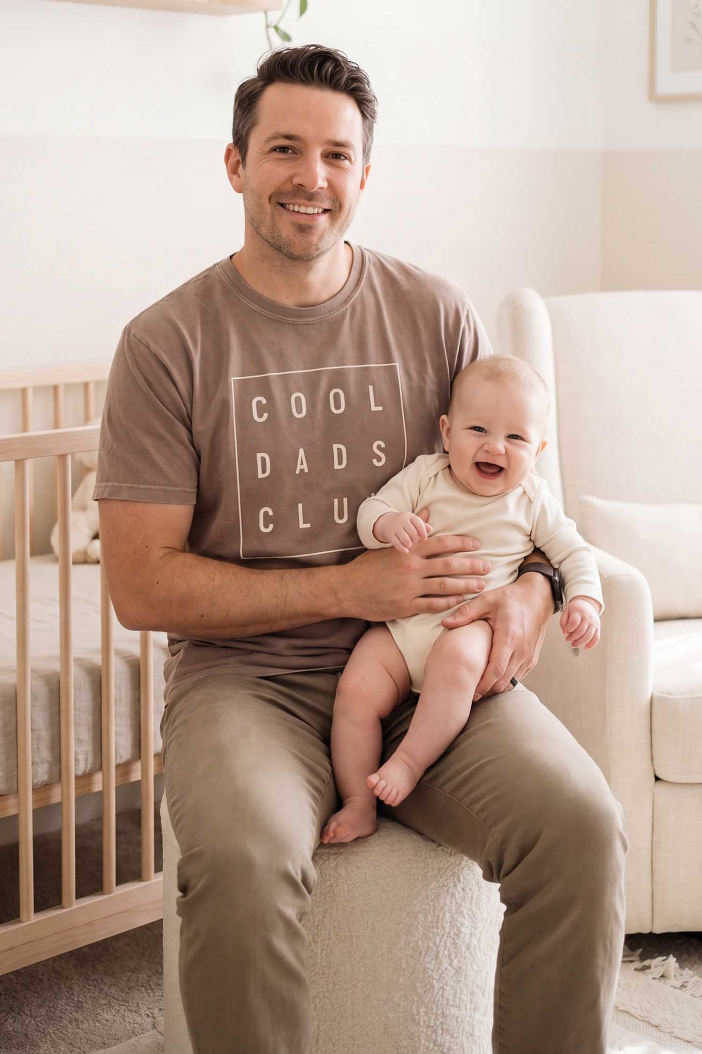 Cool Dad's Club Graphic Tee | Espresso