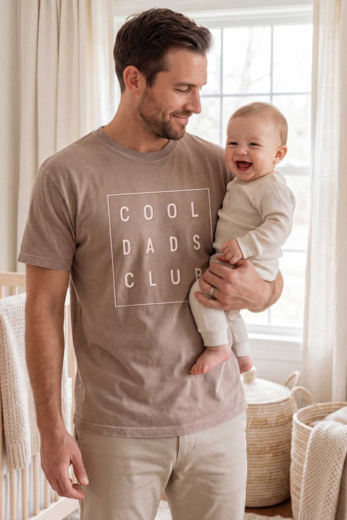 Cool Dad's Club Graphic Tee | Espresso