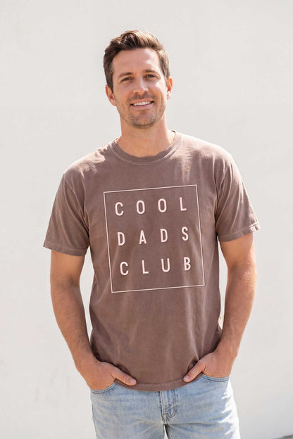 Cool Dad's Club Graphic Tee | Espresso
