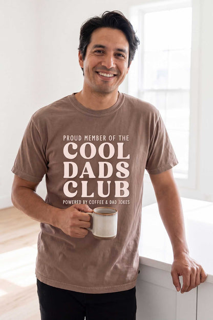 Cool Dad's Club Graphic Tee | Espresso