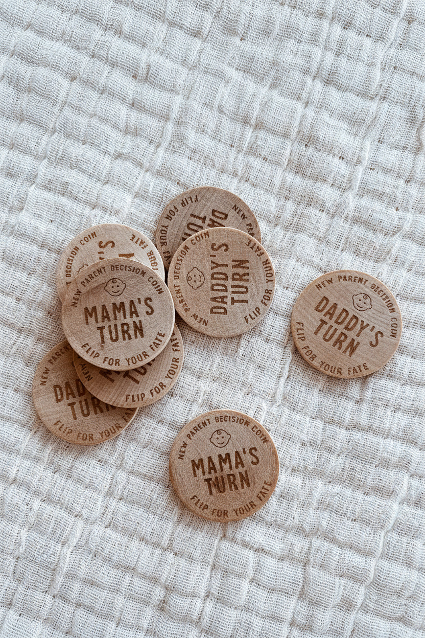 New Parent Decision Coin | Double Sided