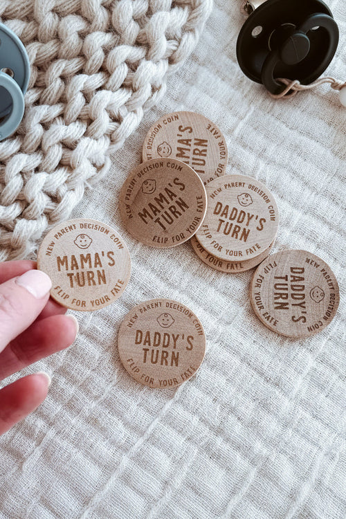 New Parent Decision Coin | Double Sided