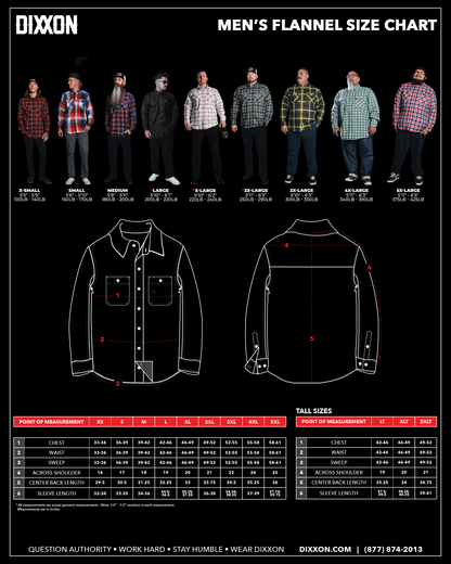 Zac Brown Band – Love & Fear 2026 Short Sleeve Flannel