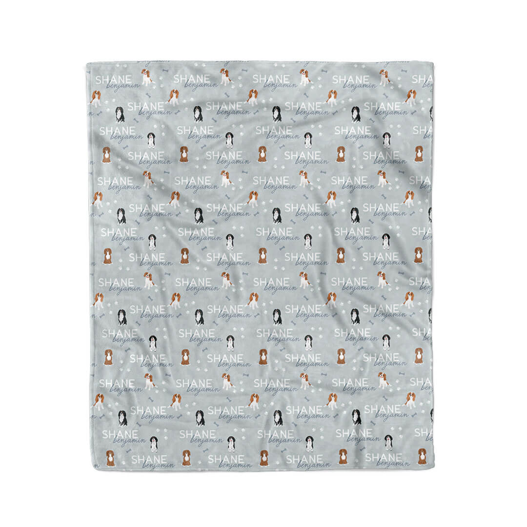 Personalized Kids Blanket | King Charles