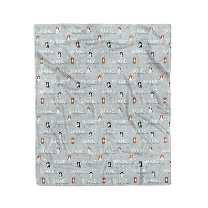 Personalized Kids Blanket | King Charles