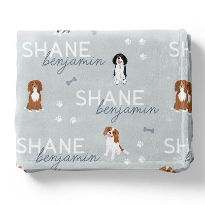 Personalized Kids Blanket | King Charles