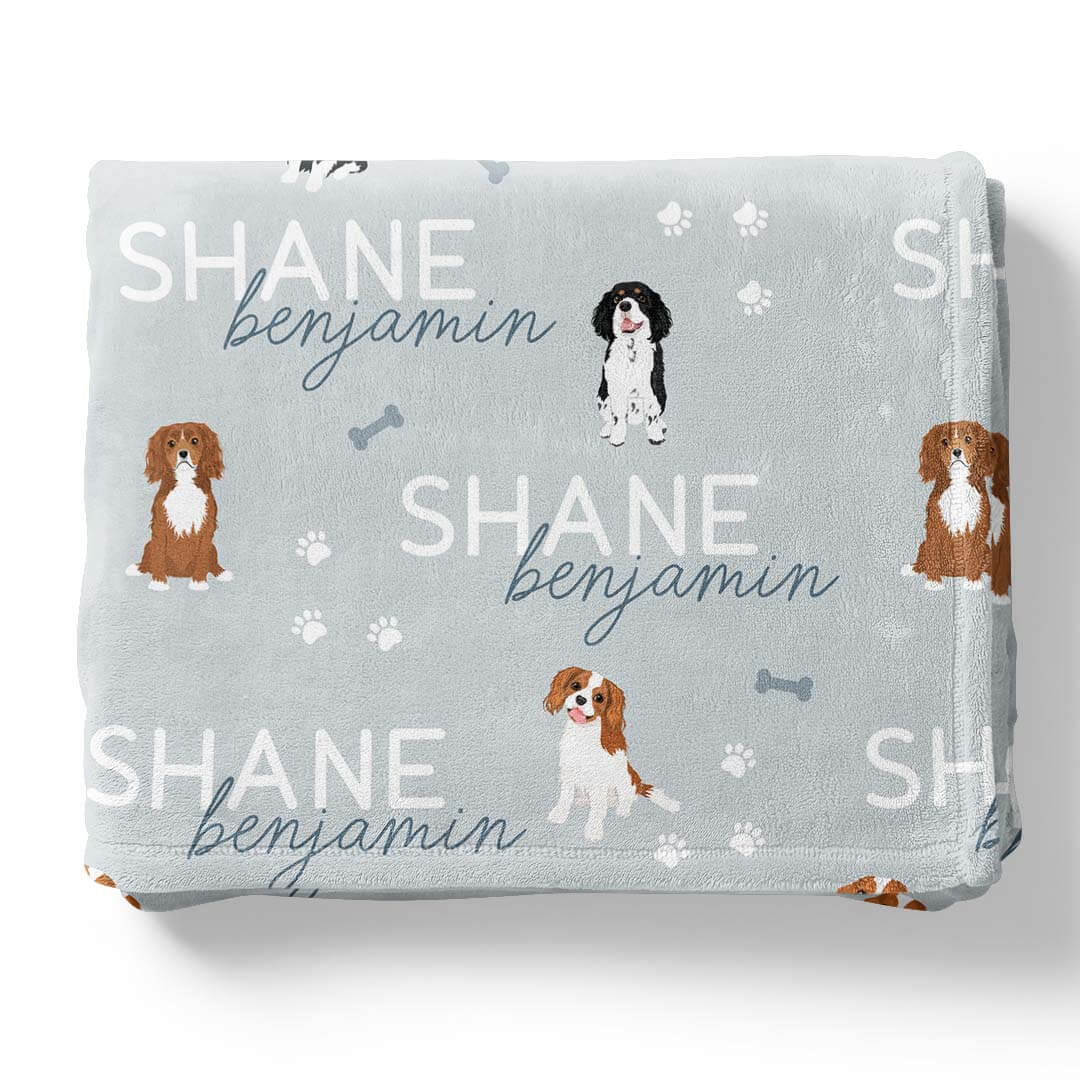 Personalized Kids Blankets | Dog Breeds - Part 1