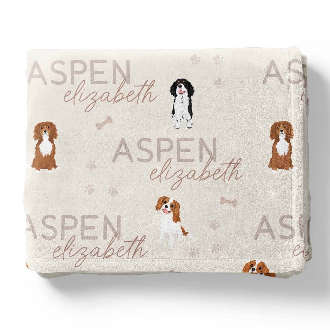 Personalized Kids Blanket | King Charles
