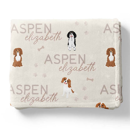 Personalized Kids Blankets | Dog Breeds - Part 1