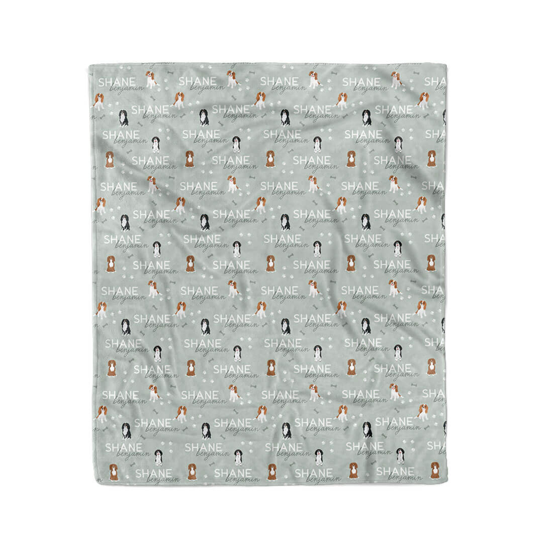 Personalized Kids Blanket | King Charles