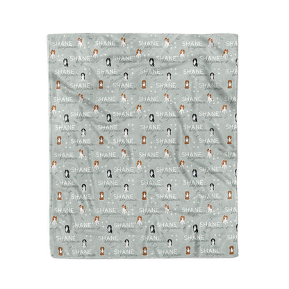 Personalized Kids Blanket | King Charles