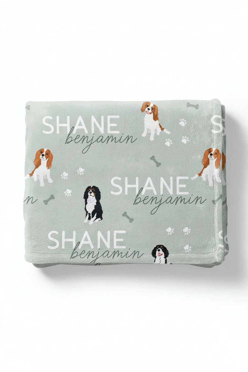 Personalized Kids Blanket | King Charles