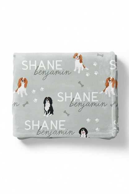 Personalized Kids Blanket | King Charles