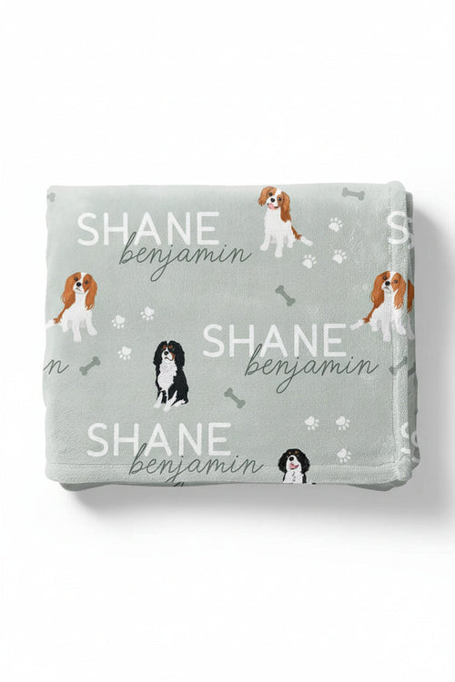 Personalized Kids Blanket | King Charles