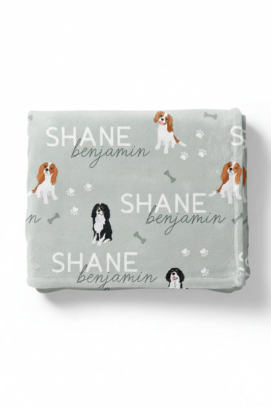 Personalized Kids Blanket | King Charles