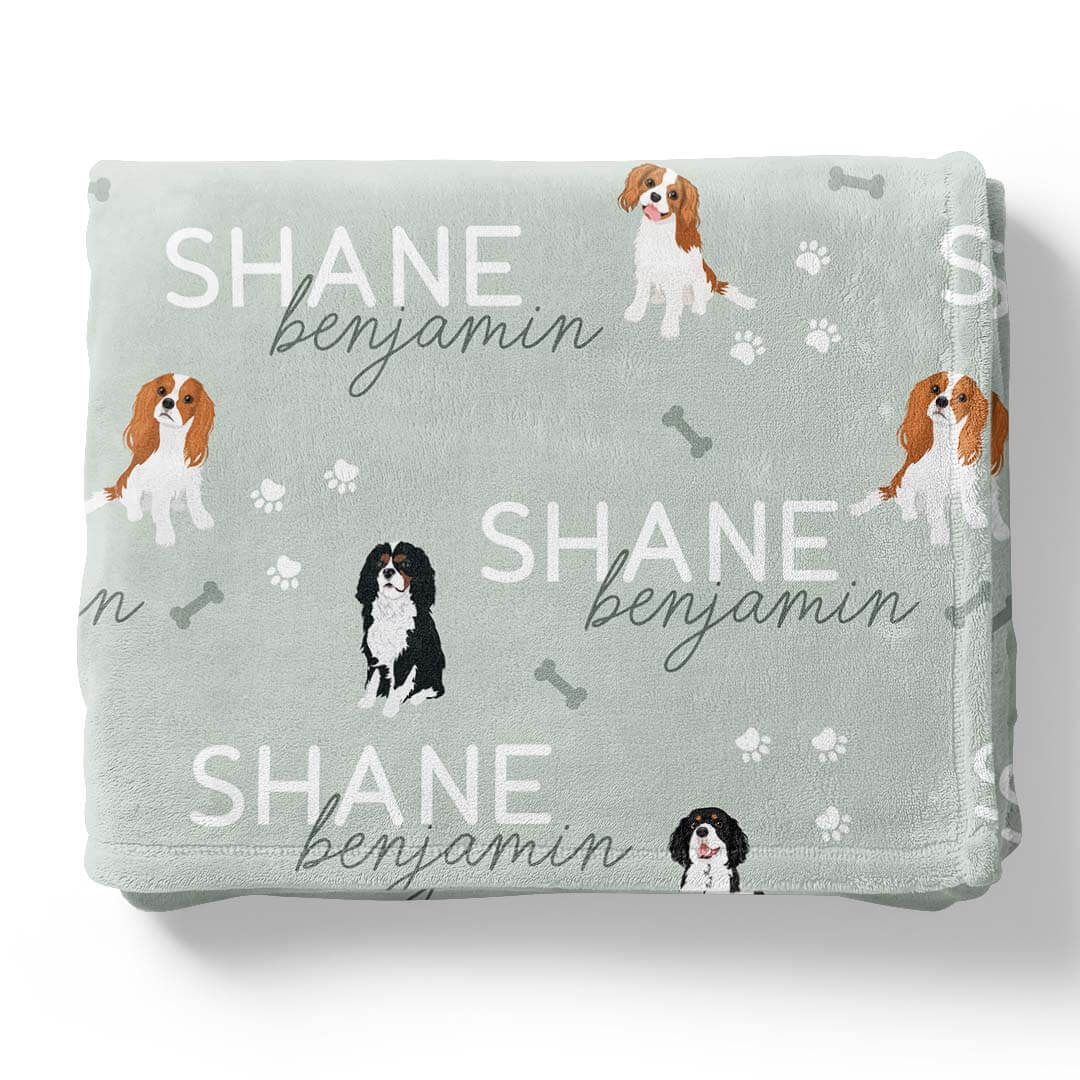 Personalized Kids Blankets | Dog Breeds - Part 1