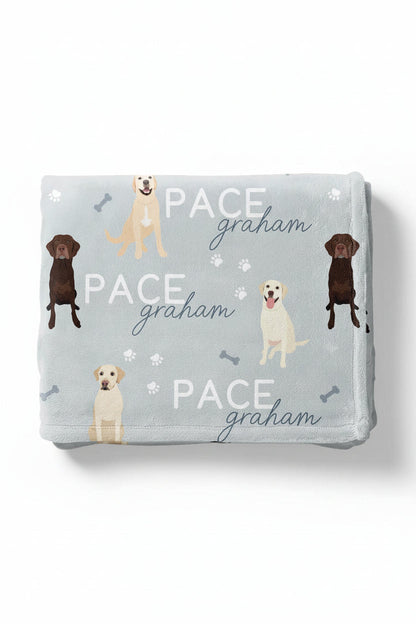 Personalized Kids Blanket | Lab