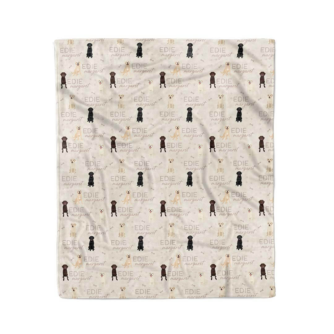 Personalized Kids Blanket | Lab